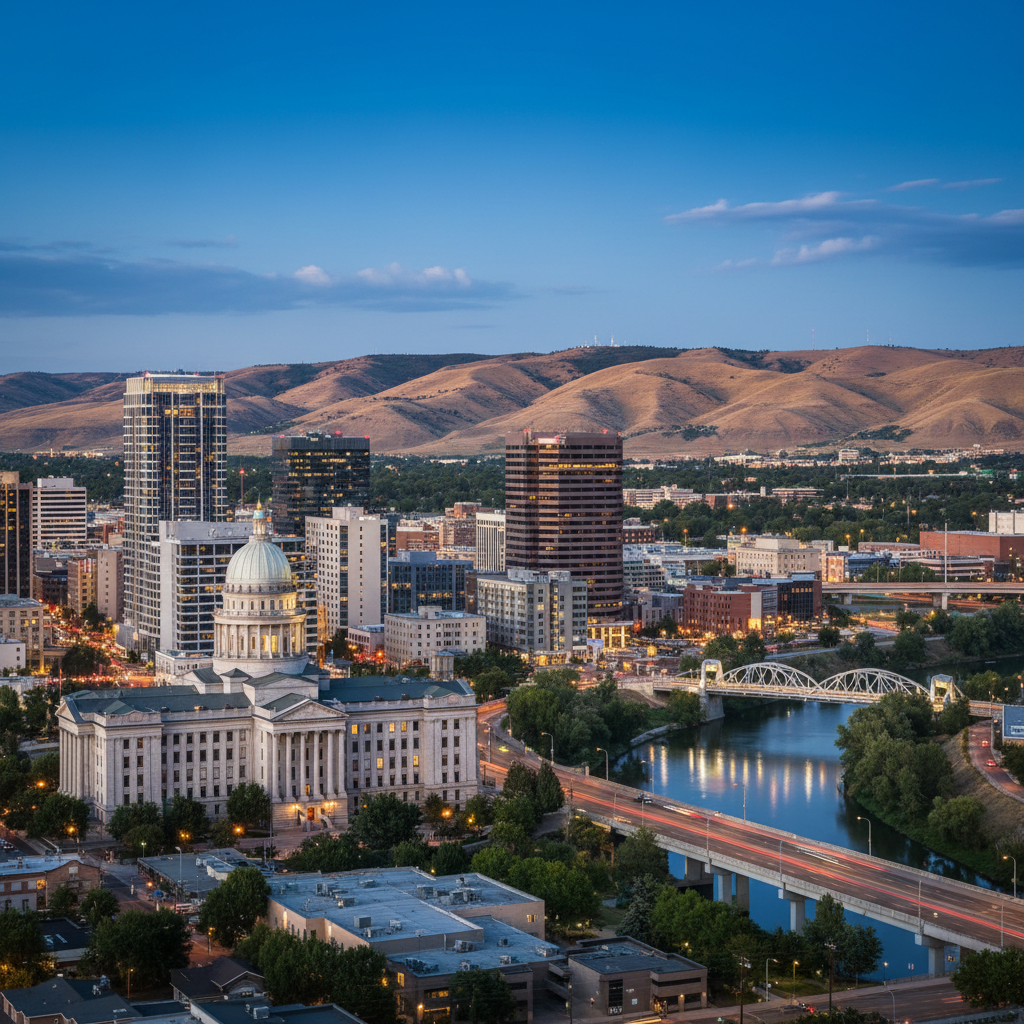 Boise, Idaho cityscape
